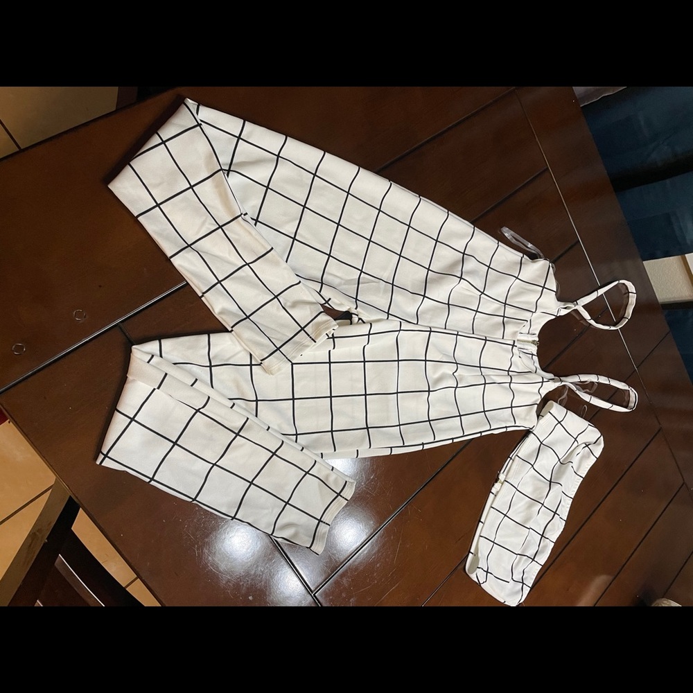Two piece jumpsuit